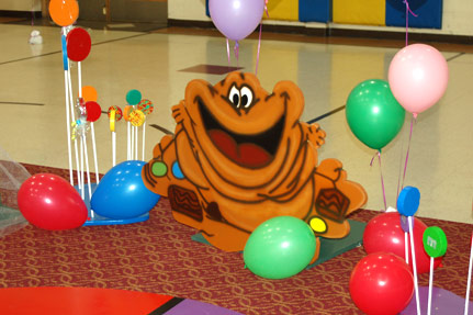 Life-Sized Candy Land Creature